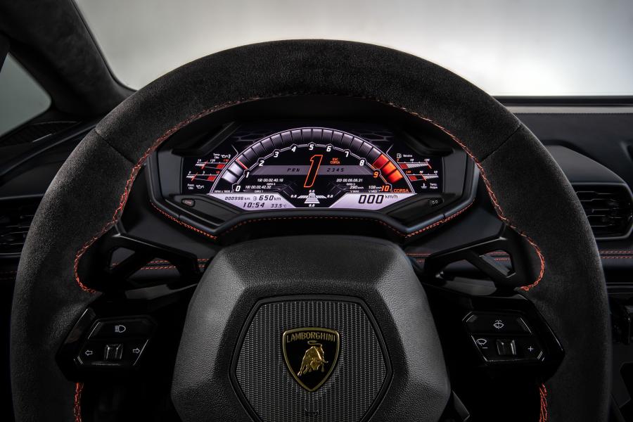 Панель приборов Lamborghini Huracan EVO (LB724) 2019 года  (фото 31 из 87)